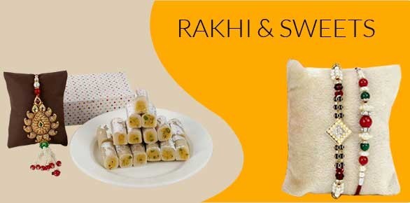 Rakhi With Sweets Online From MyFlowerTree