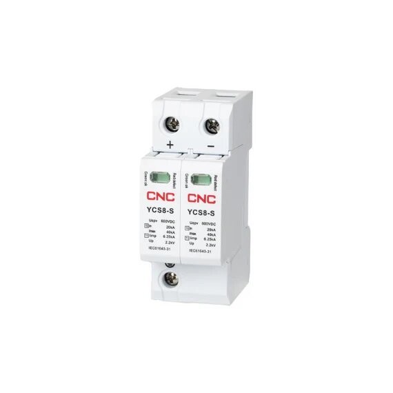 Protect Your Solar System with CNC 600V DC SPD (YCS6-C)