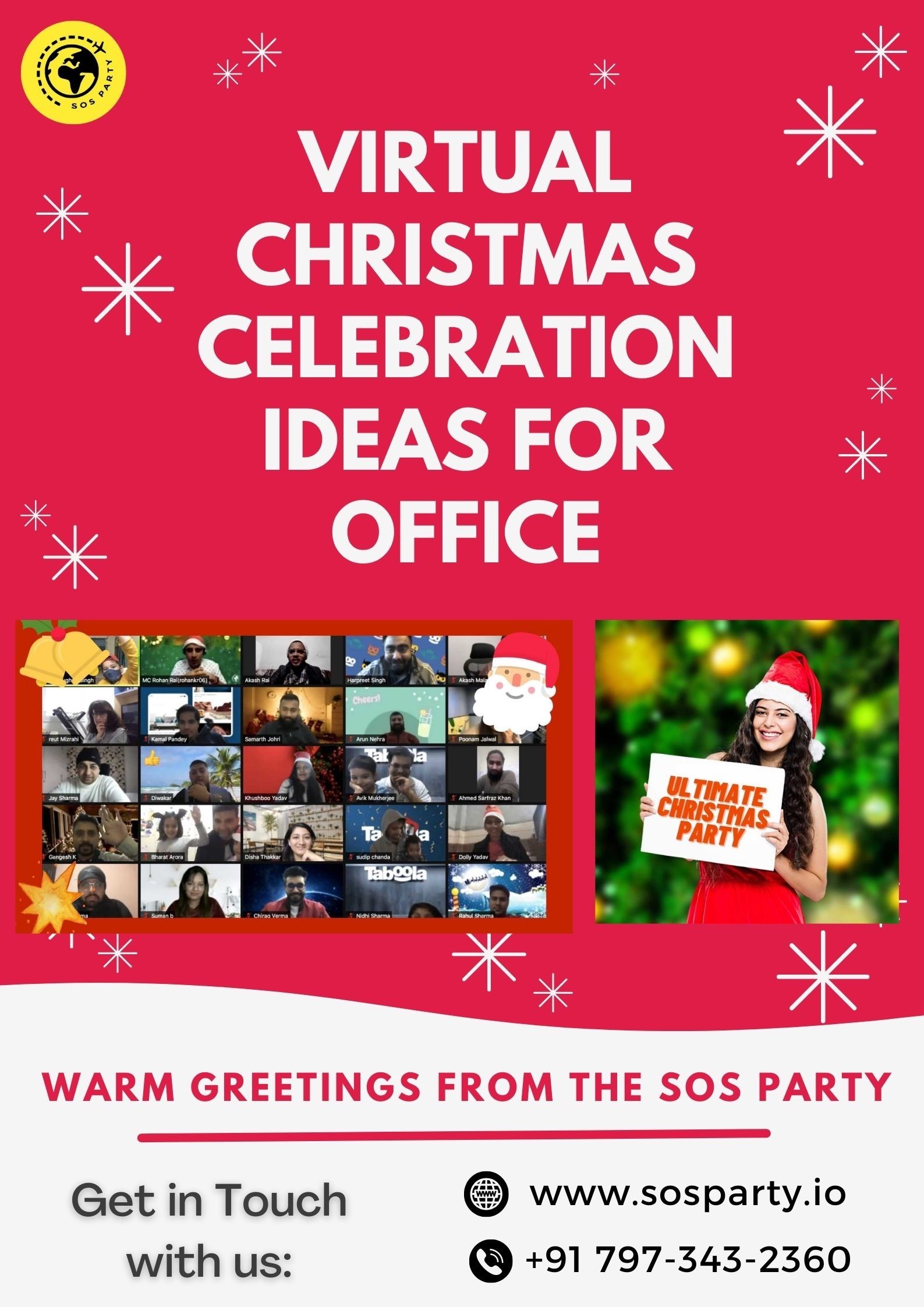 virtual Christmas celebration ideas for office