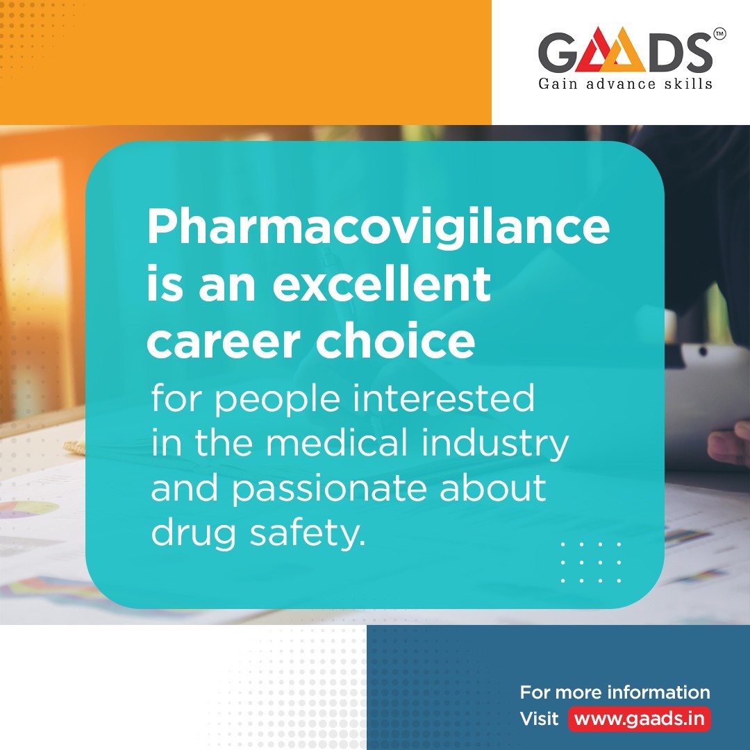 Best Pharmacovigilance Course in India offered by GAADS Learning.