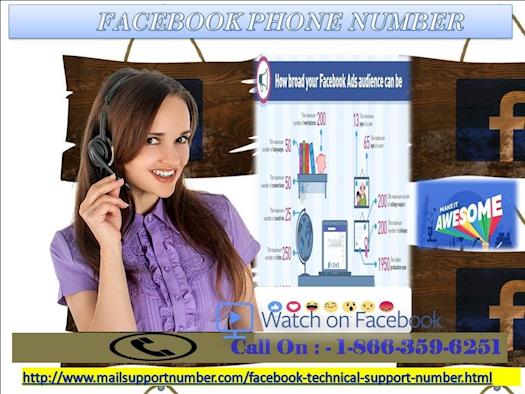 Call at Facebook Phone Number 1-866-359-6251 to Talk with People on FB