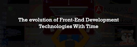Front-End Development Technologies