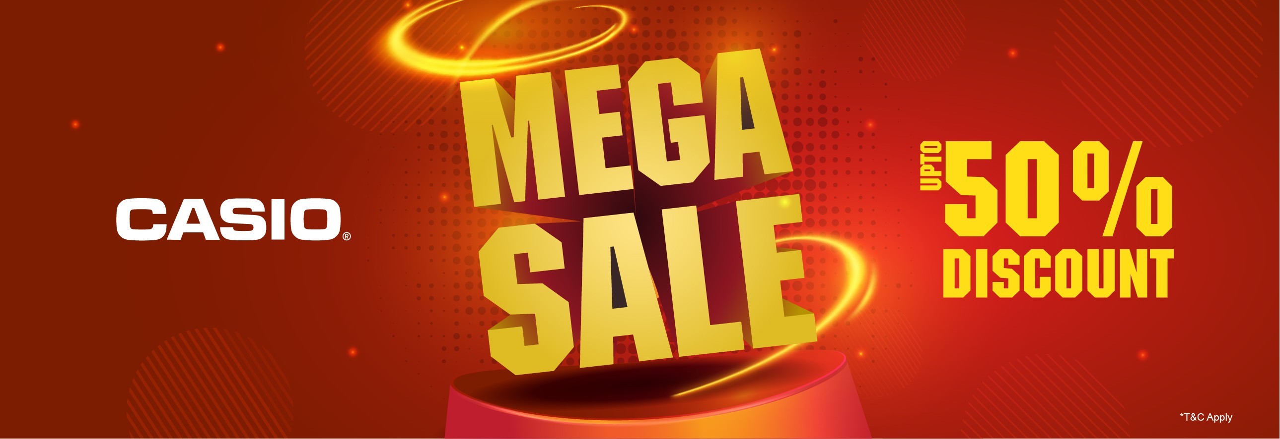 Mega Sale - Celebrate And Save Up To 50% Off On CASIO Watches