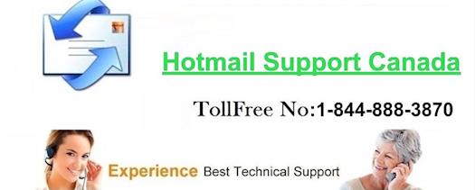 Hotmail Helpline Number Canada 1-844-888-3870