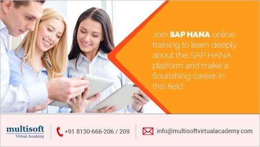 SAP HANA administration training
