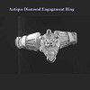 Antique Diamond Engagement Ring from Romantic Jewelers