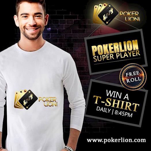 Win A T-Shirt At PokerLion.com