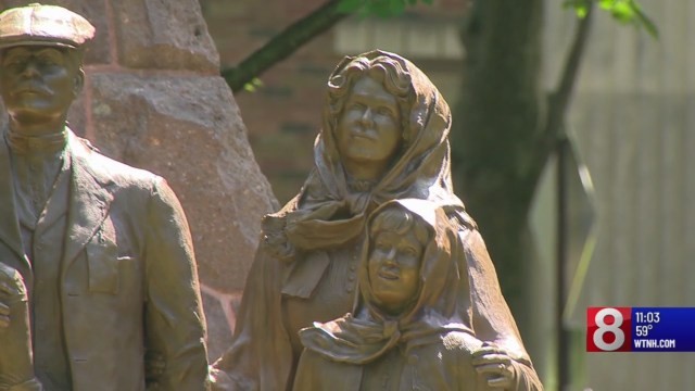 Columbus replacement statue installed at Connecticut square
