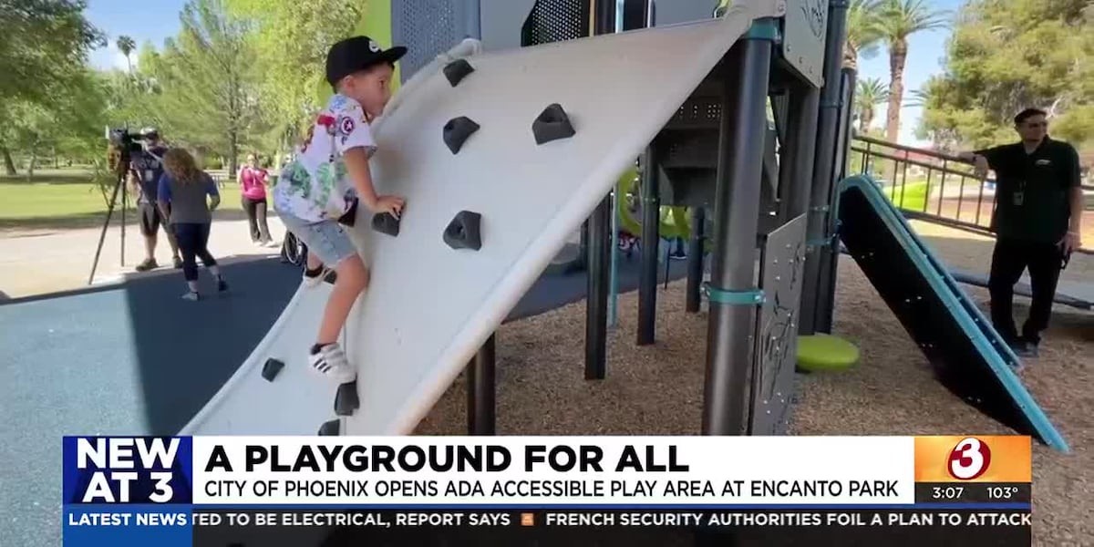 ADA-accessible playground opens at Phoenix park