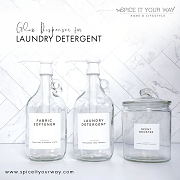 Buy Online Glass Dispenser For Laundry Detergent - Spice It Your Way