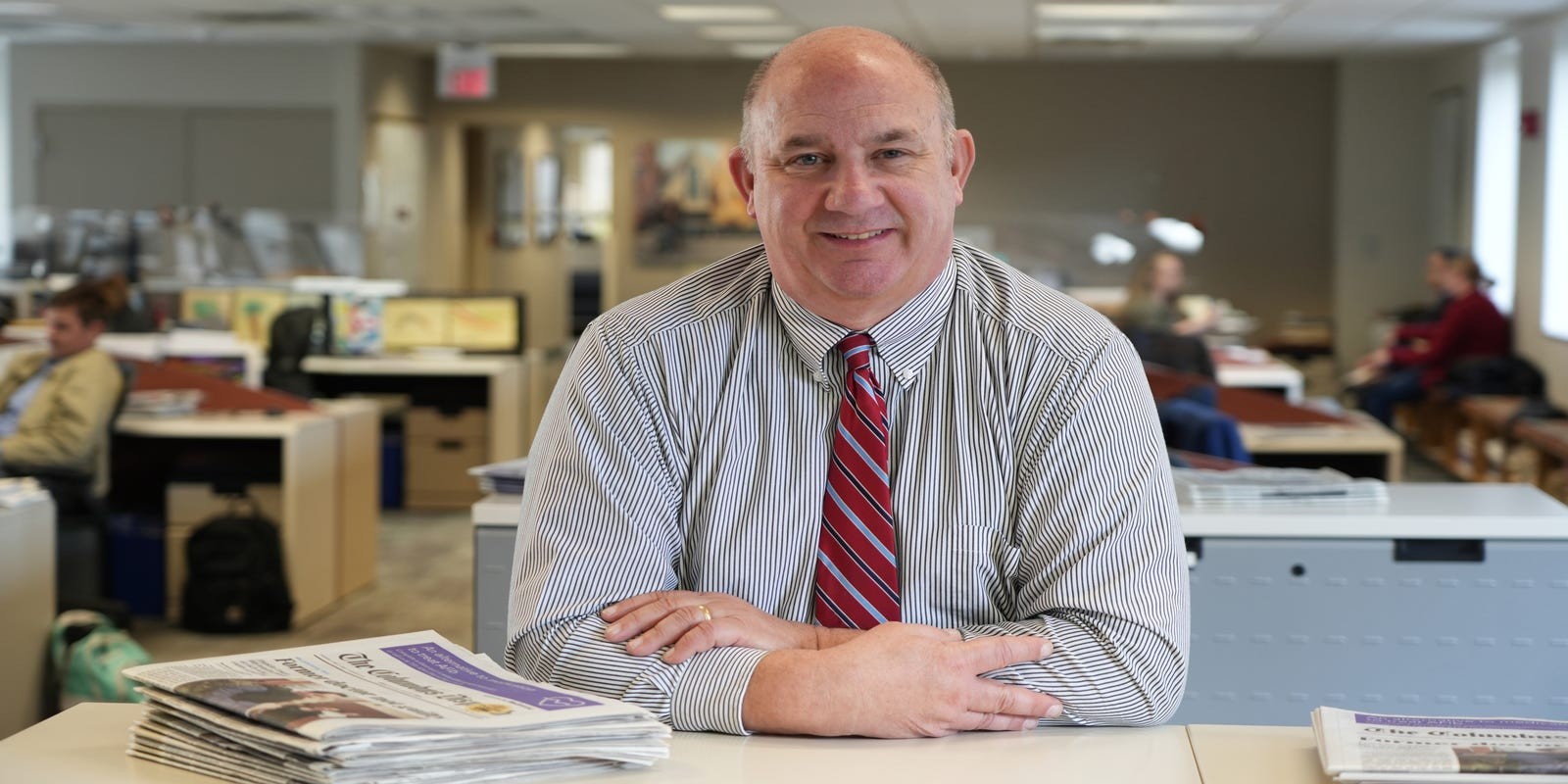 After 46 years in journalism, Dispatch night editor Jim Wilhelm has many stories to tell