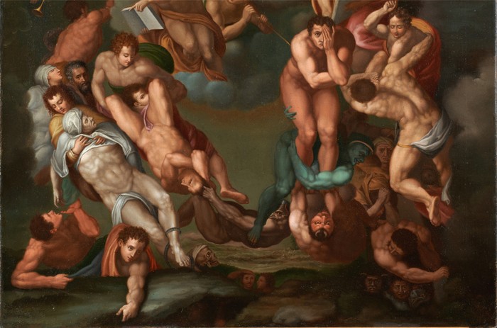 Michelangelo did a Last Judgement on canvas - expert - Arts Culture and Style 