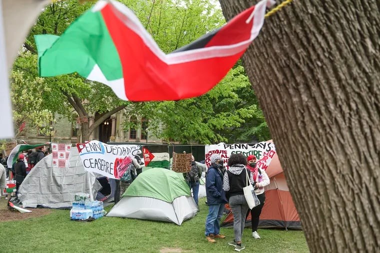 Penn students launch new encampment a week after Philadelphia police disband last one