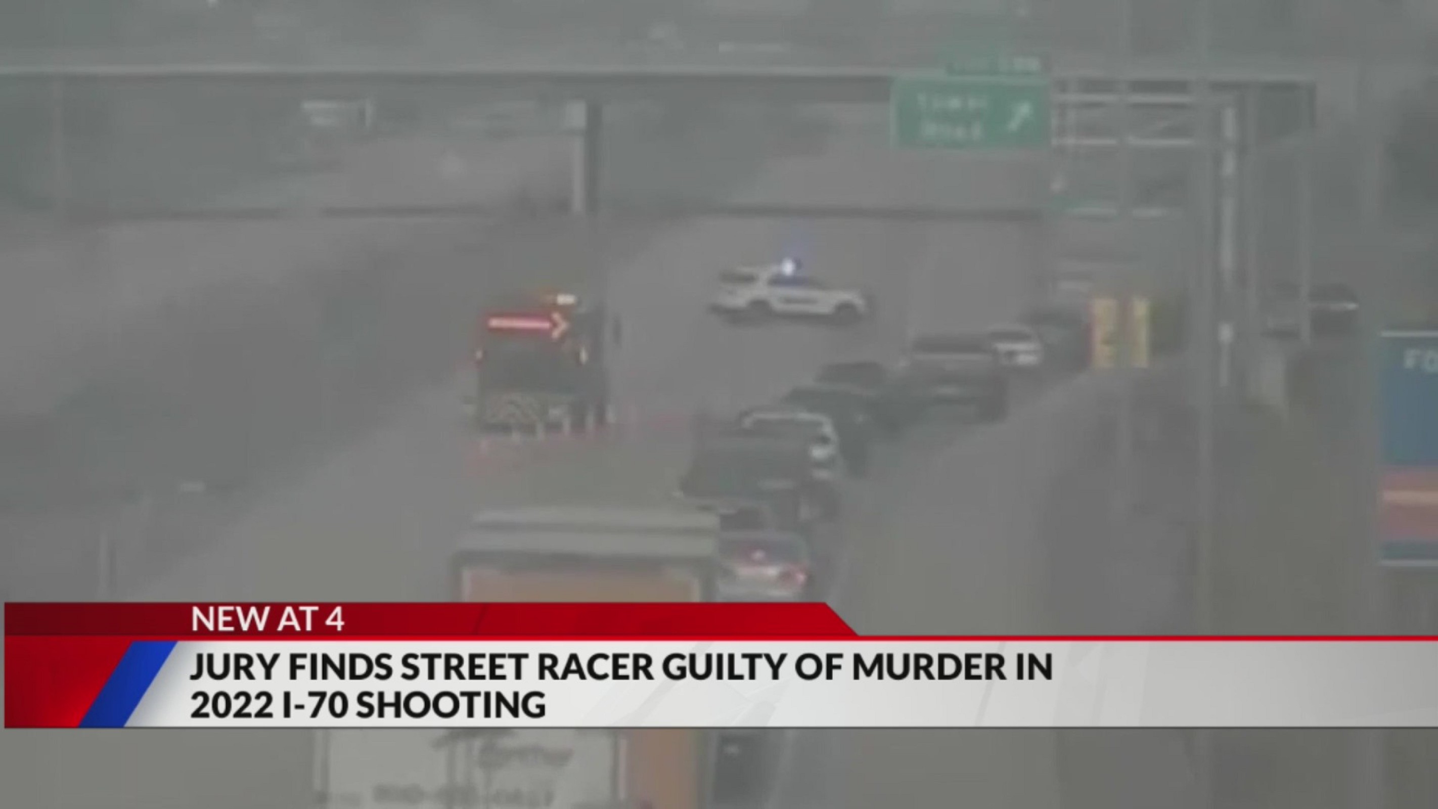 Man found guilty of murder in shooting on I-70 in 2022