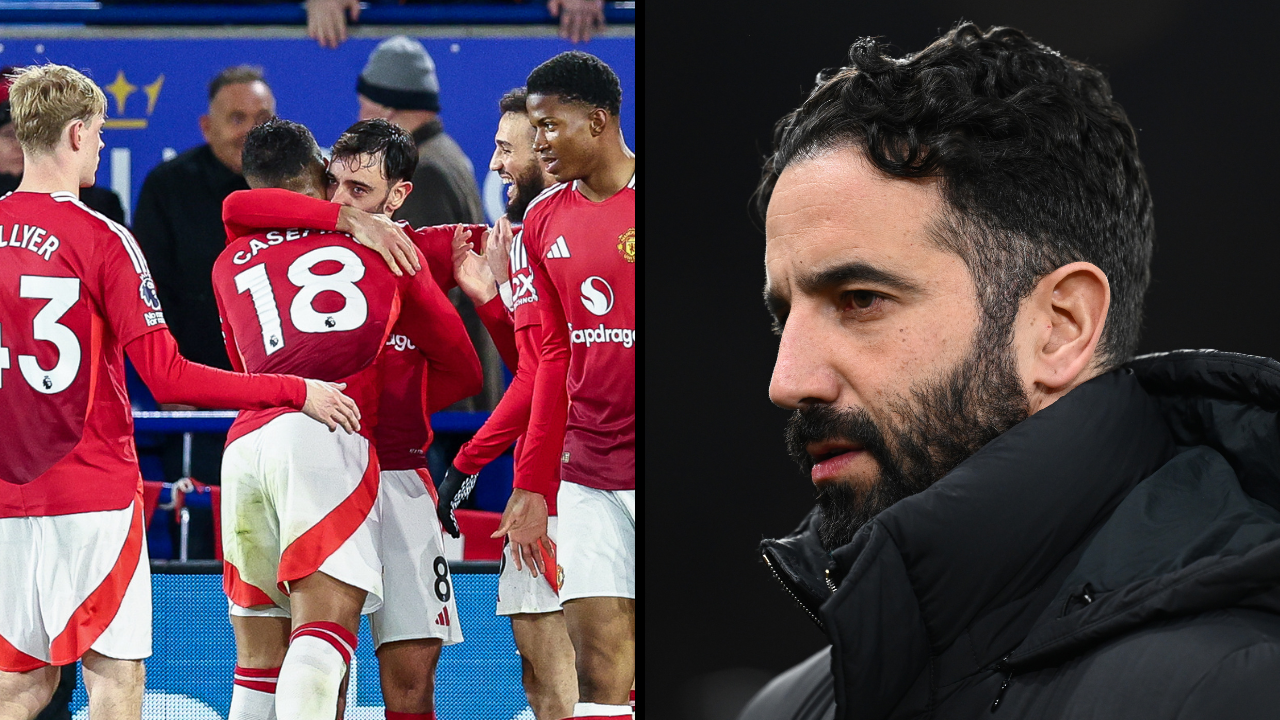 Three Man Utd stars feature in BBC's Premier League Team of the Week, Ruben Amorim's warrior praised for 'massive' moment