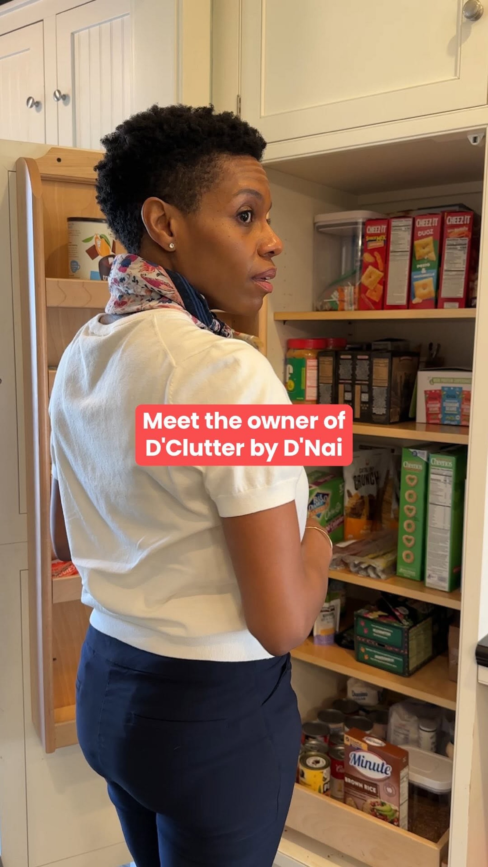 Messy space? Not on D’Nai’s watch. Growing up as an Army Brat, this home organizer has mastered the art of packing, unpa...