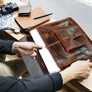 How Rustic Town Leather Briefcases Combine Style and Functionality