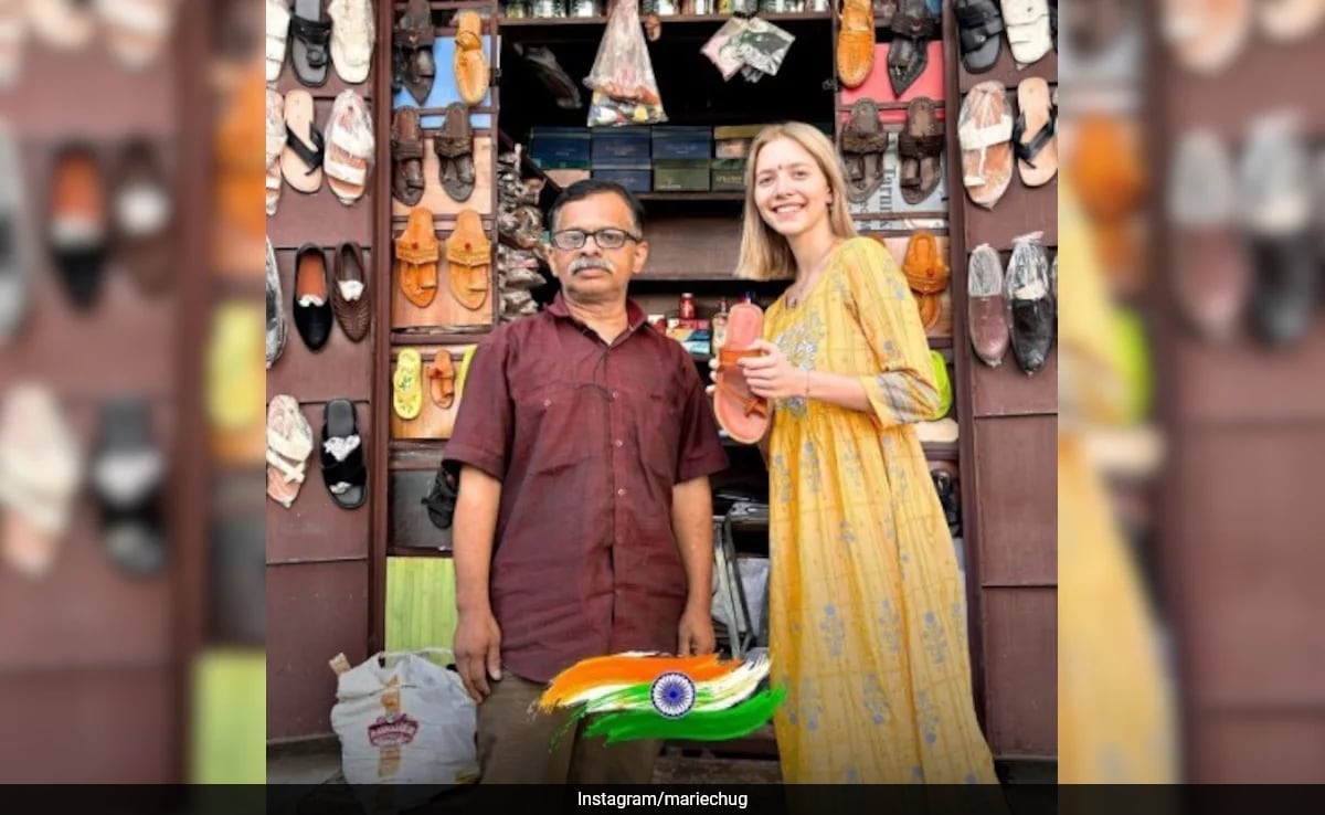 This Russian Woman Went To A Mumbai Cobbler Shop And Was Impressed. Here's Why