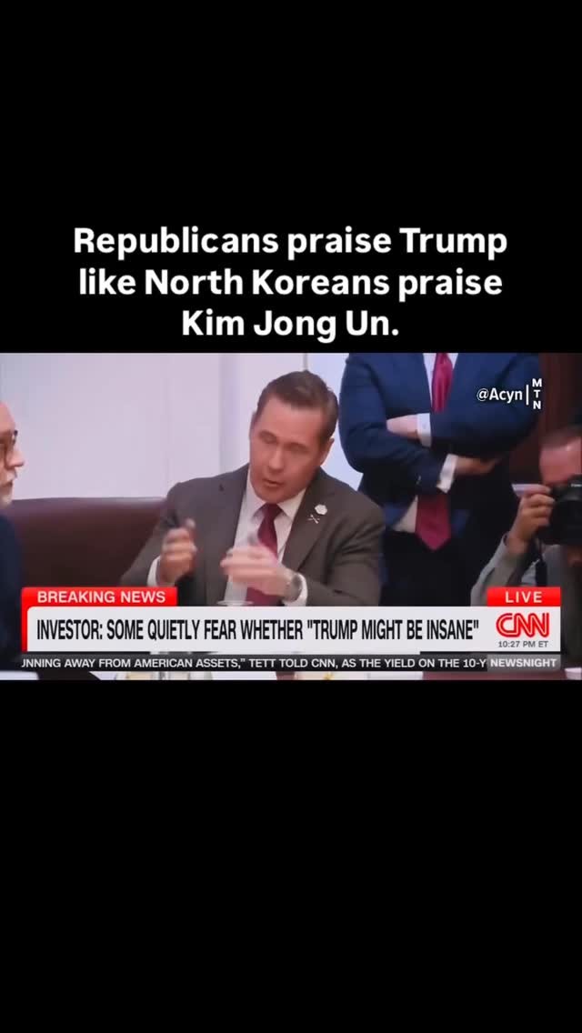 ?? TERRIFYING: Trump’s cabinet showers him with praise like he’s North Korea’s dictator—this isn’t leadership, it’s a cu...