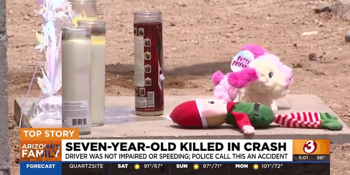 'Tragic accident:' 7-year-old girl hit, killed by truck in Mesa
