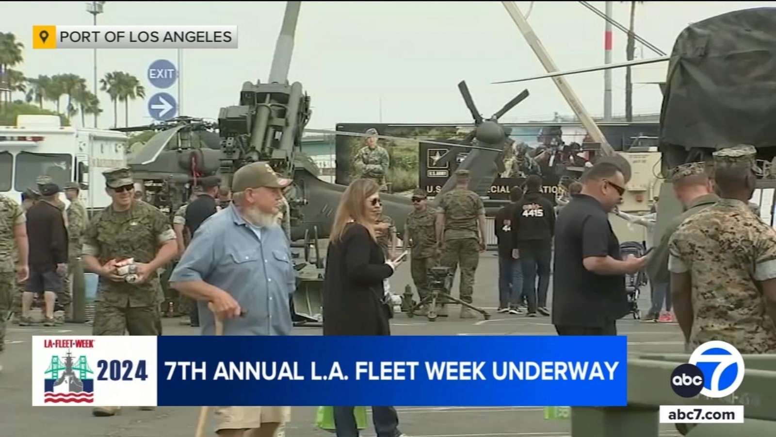 USS Carl Vinson arrives at Port of Los Angeles as Fleet Week festivities kick off