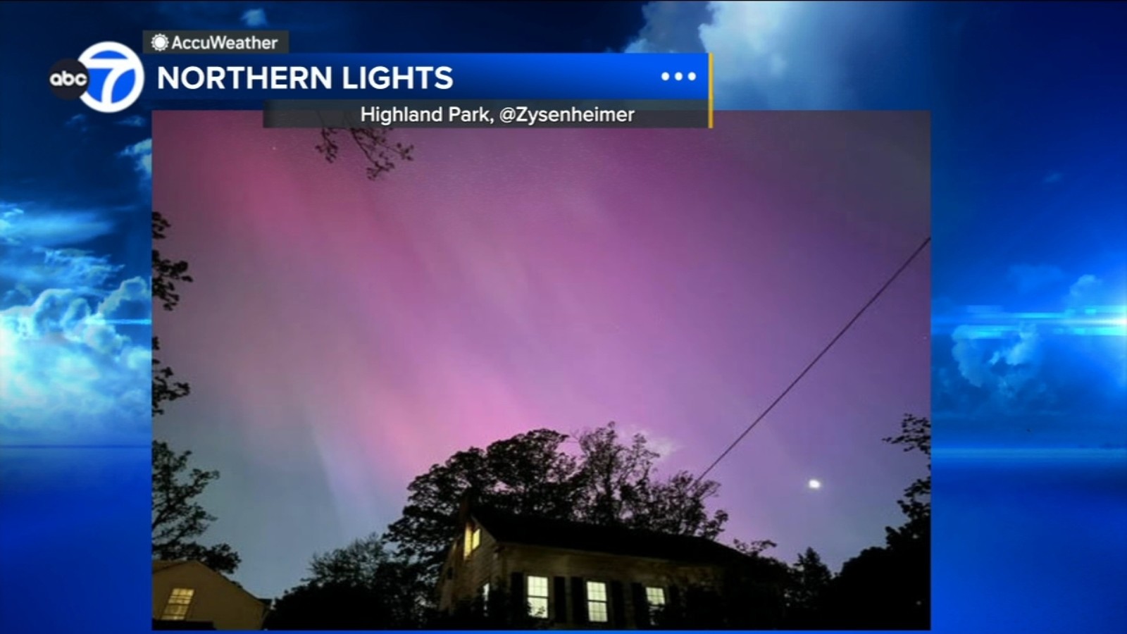 Northern Lights visible in parts of Chicago area on Friday due to strong solar storm