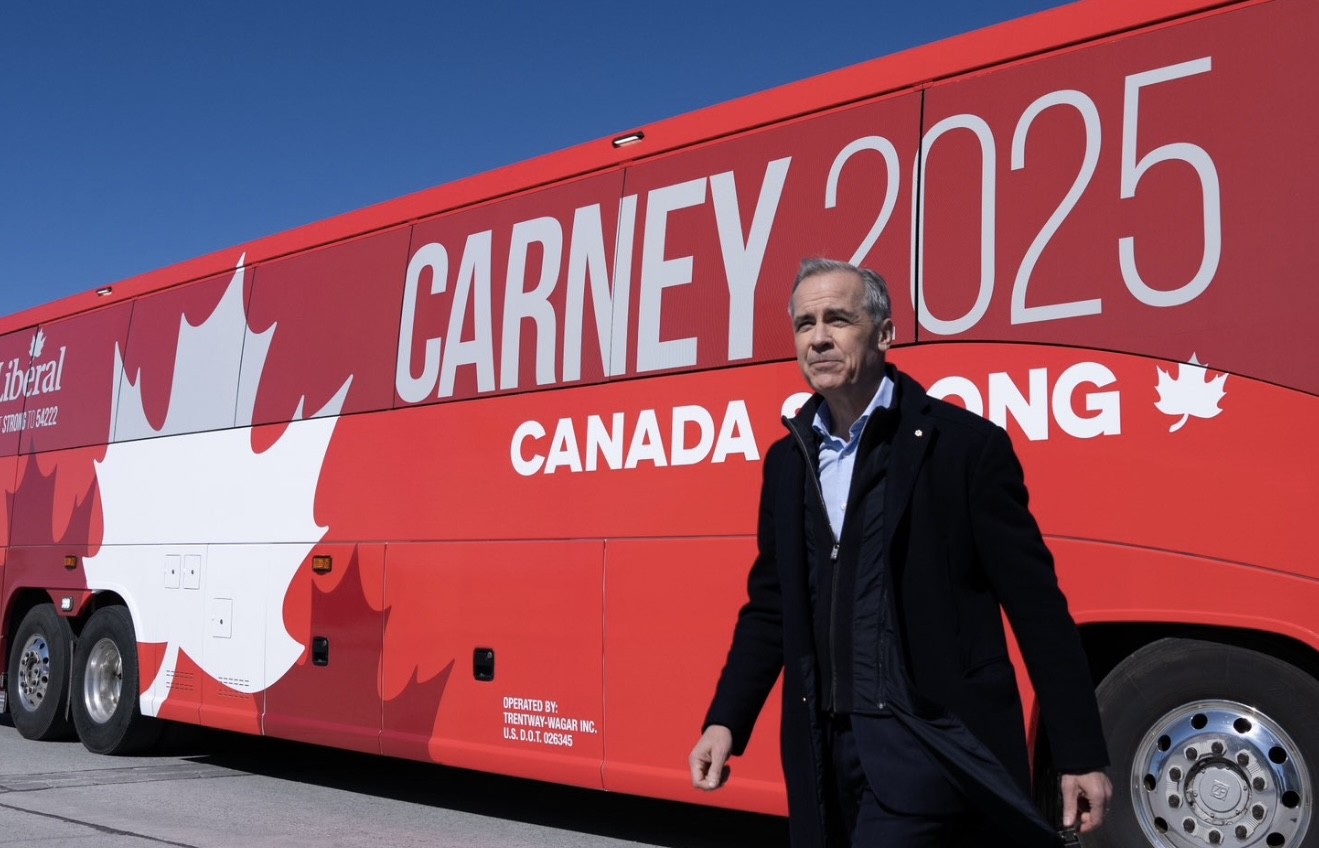 The Liberals are projected to win a majority in Canada's next federal election