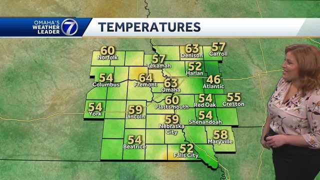 Warm, breezy and bright Mother's Day for Omaha-area