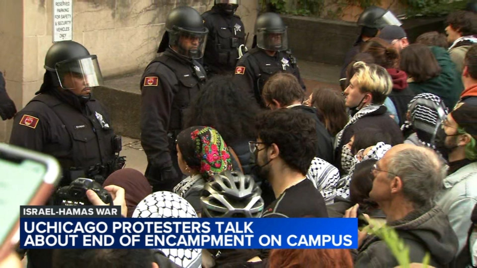 UChicago pro-Palestinian demonstrators call end of encampment a 'violent raid' by campus police