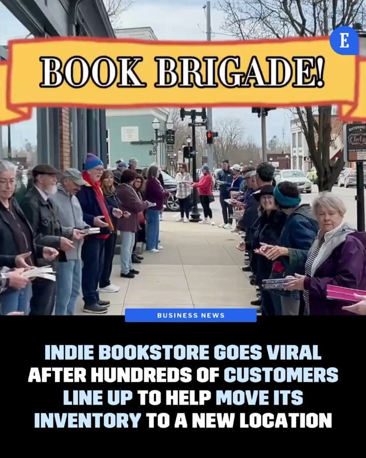Serendipity Books neeeded a bit of help moving 9,000 book into their new store. What happened next will restore your fai...