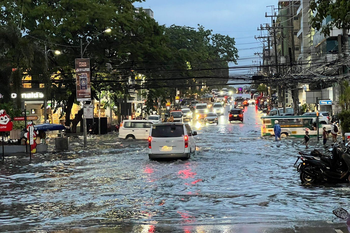 Sudden downpour hits parts of Metro Manila