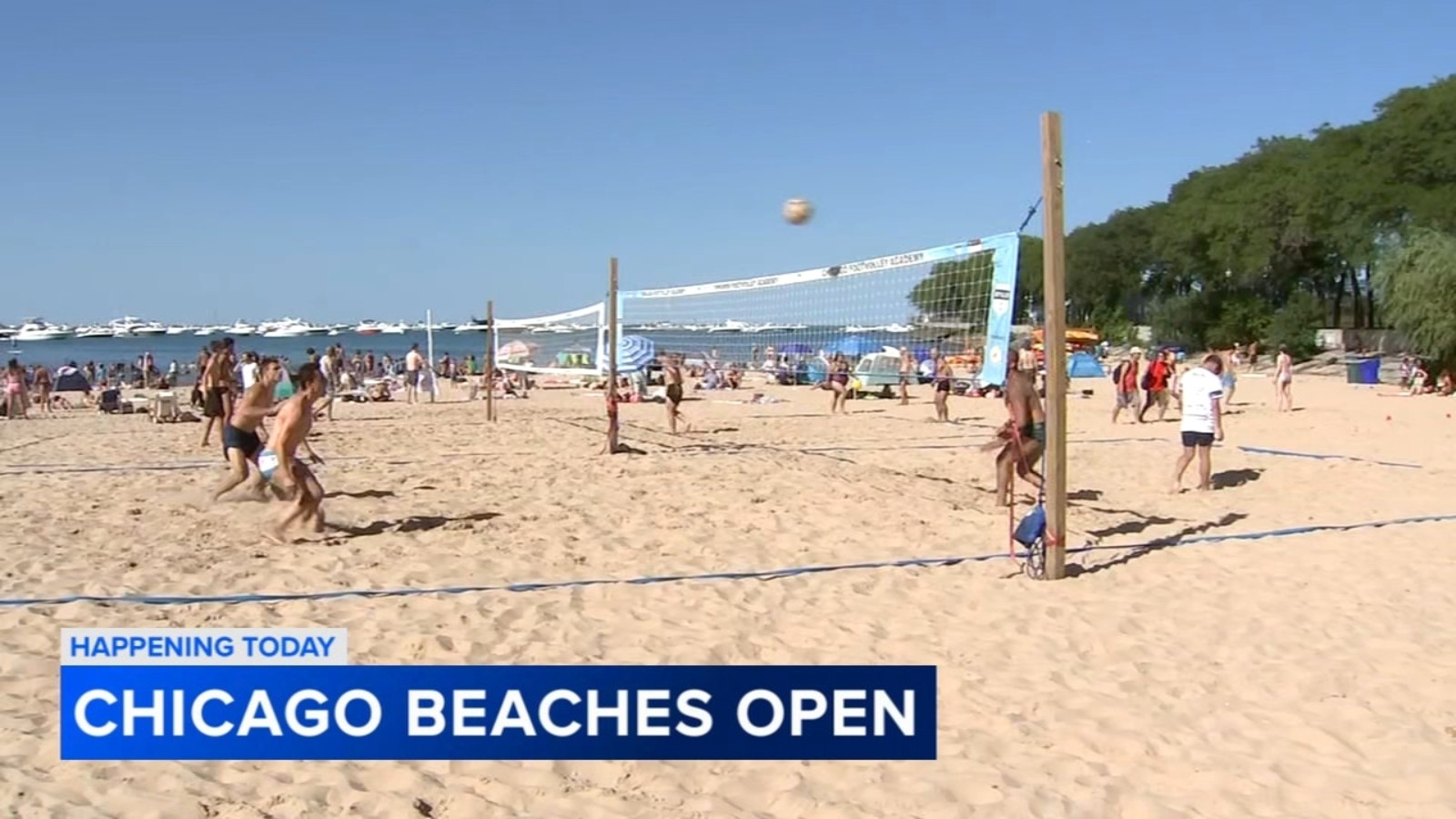 Chicago beaches open for season for Memorial Day weekend
