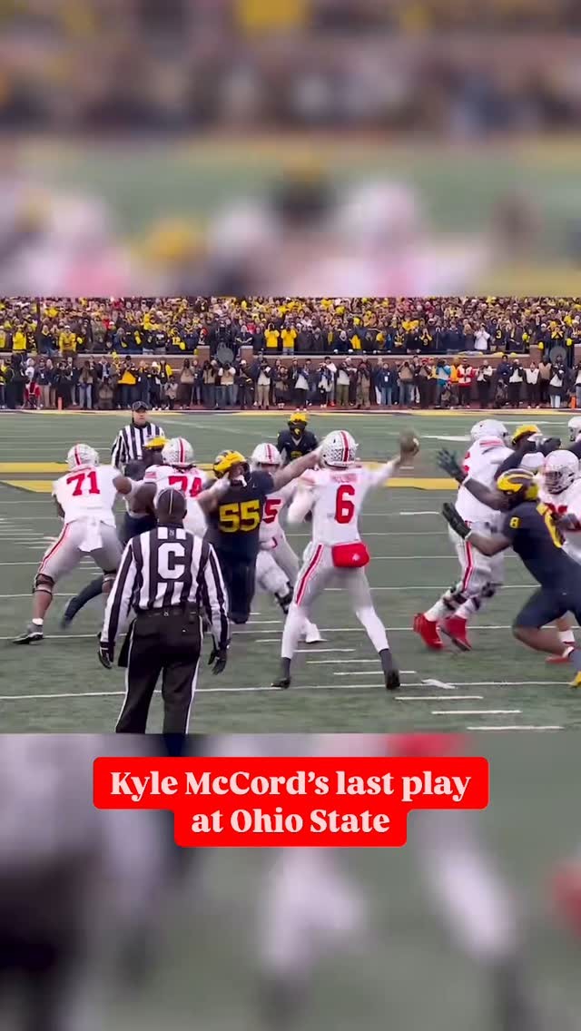 OSU was marching down the field during their 2023 regular season finale vs Michigan, until a timeout to review a catch c...