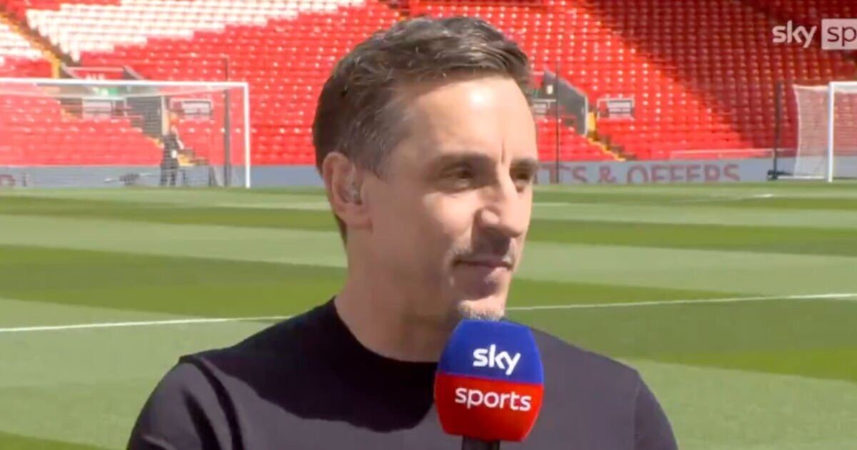 Gary Neville ditches Sky Sports commitments after Liverpool win Premier League