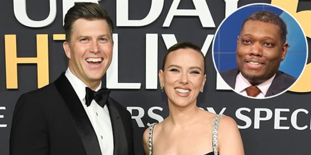 Scarlett Johansson & Colin Jost Get Revenge on Michael Che During 'SNL Weekend Update'