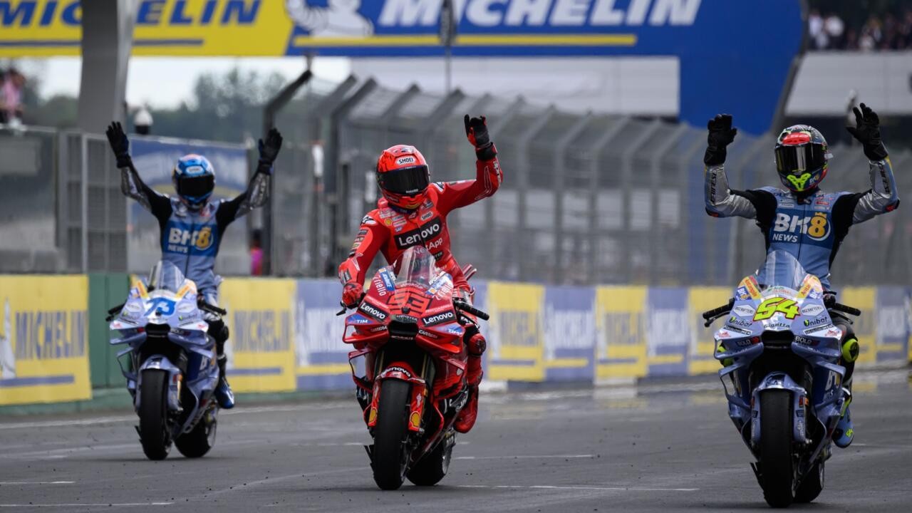 Deja vu in France as Marc Marquez beats brother Alex in MotoGP sprint