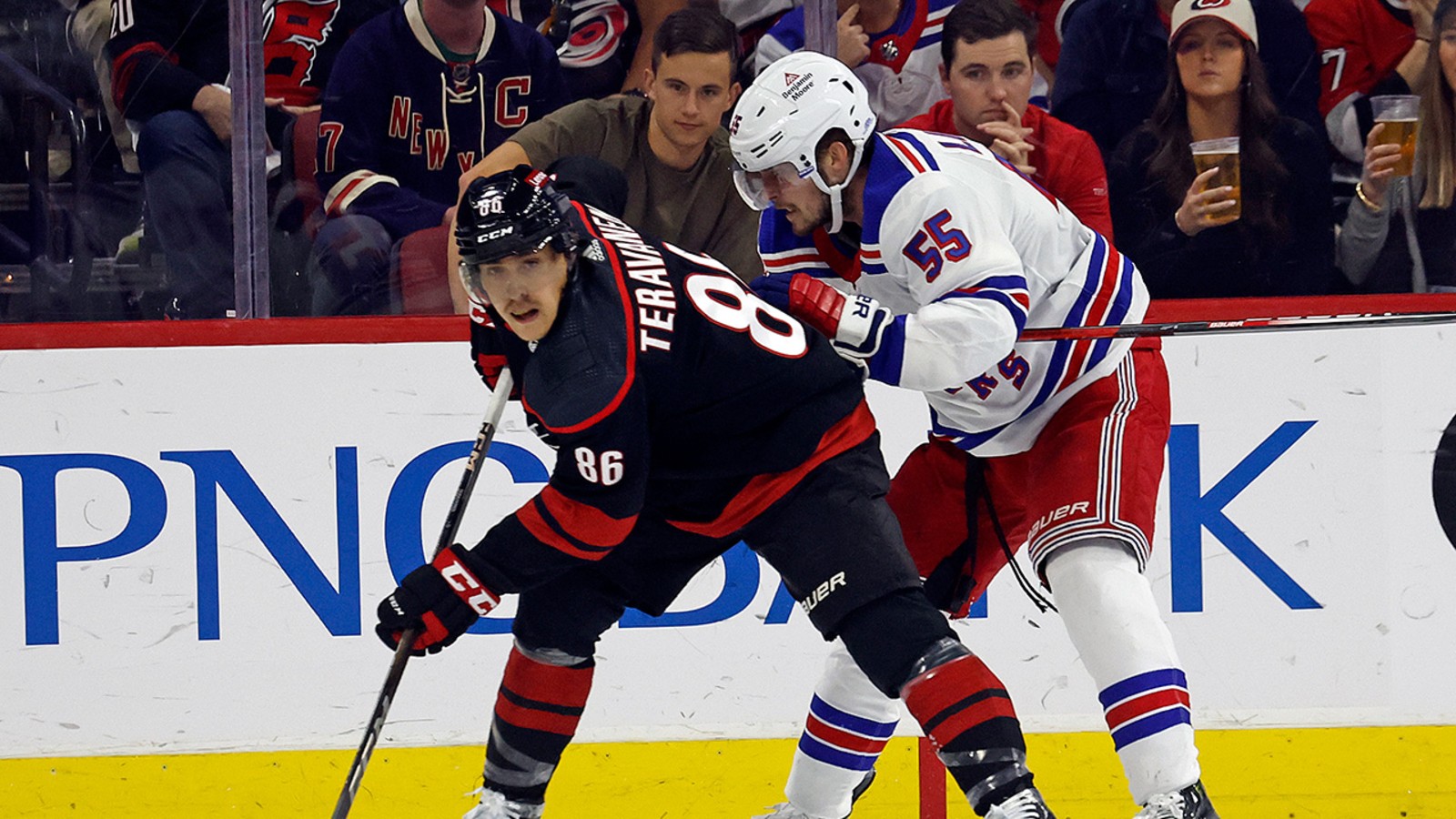The New York Rangers were headed for another sweep. Now they're fighting to close out Carolina