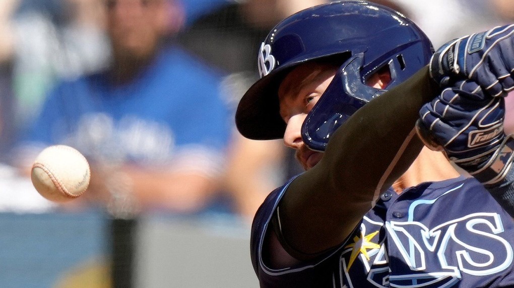 DeLuca's two-run homer lifts Rays over Blue Jays 5-4; Toronto blows 4-0 lead