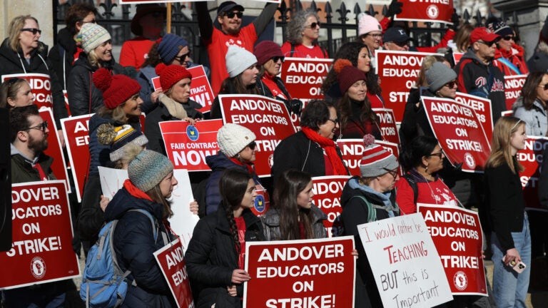 Andover educators vote no-confidence in superintendent in wake of post-strike layoffs