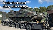 Benefits of professional military vehicle shipping