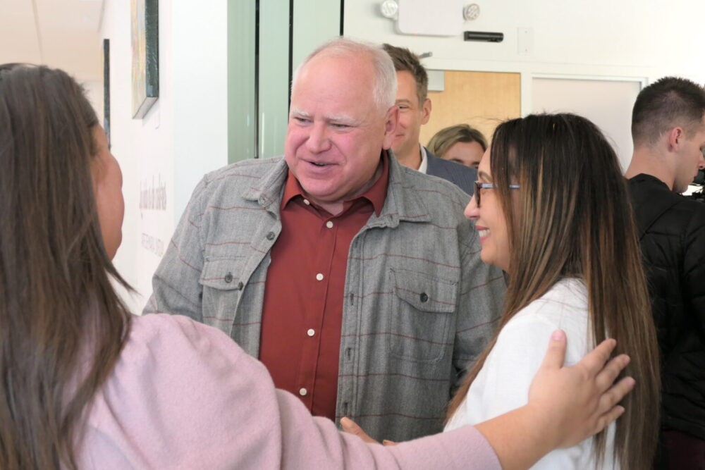 Minnesota Gov. Tim Walz returns to Iowa Friday, first stop on town hall tour 