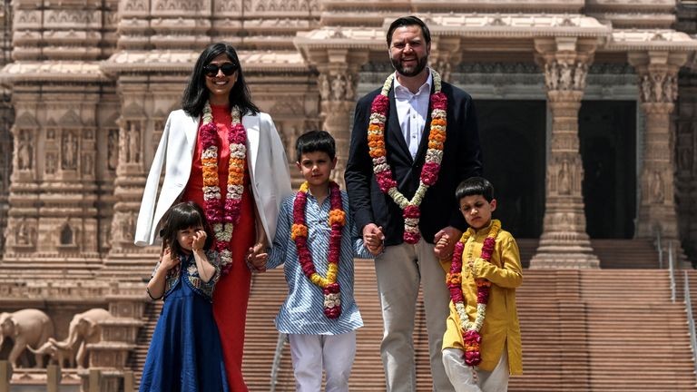 US Vice President JD Vance visits India