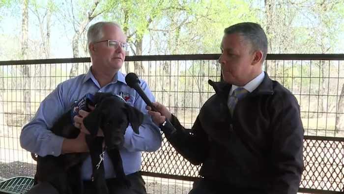 Guide Dogs of Texas celebrates new membership with Metro SA Chamber