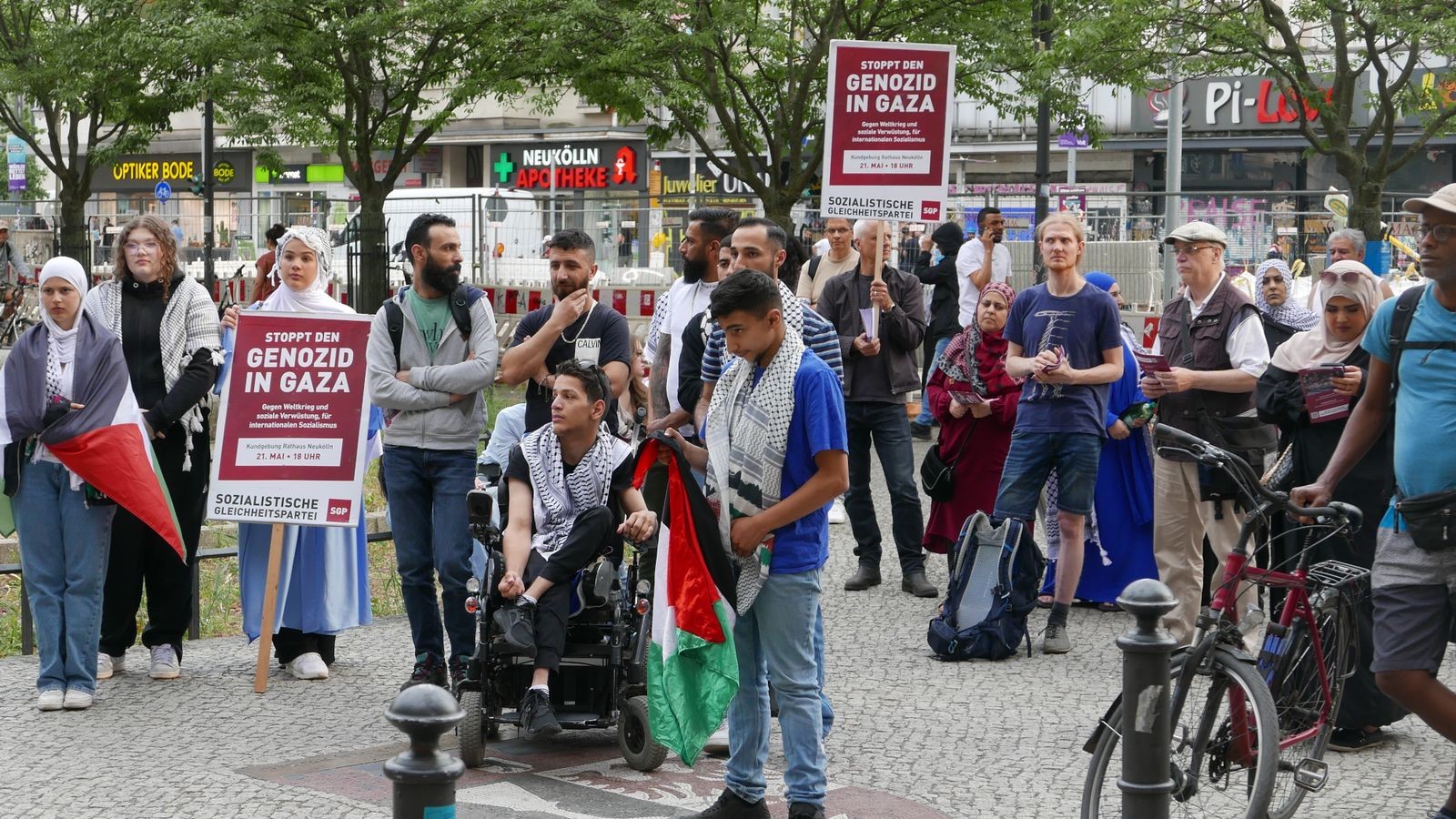 Stop the genocide in Gaza! Sozialistische Gleichheitspartei holds Berlin rally for the European elections