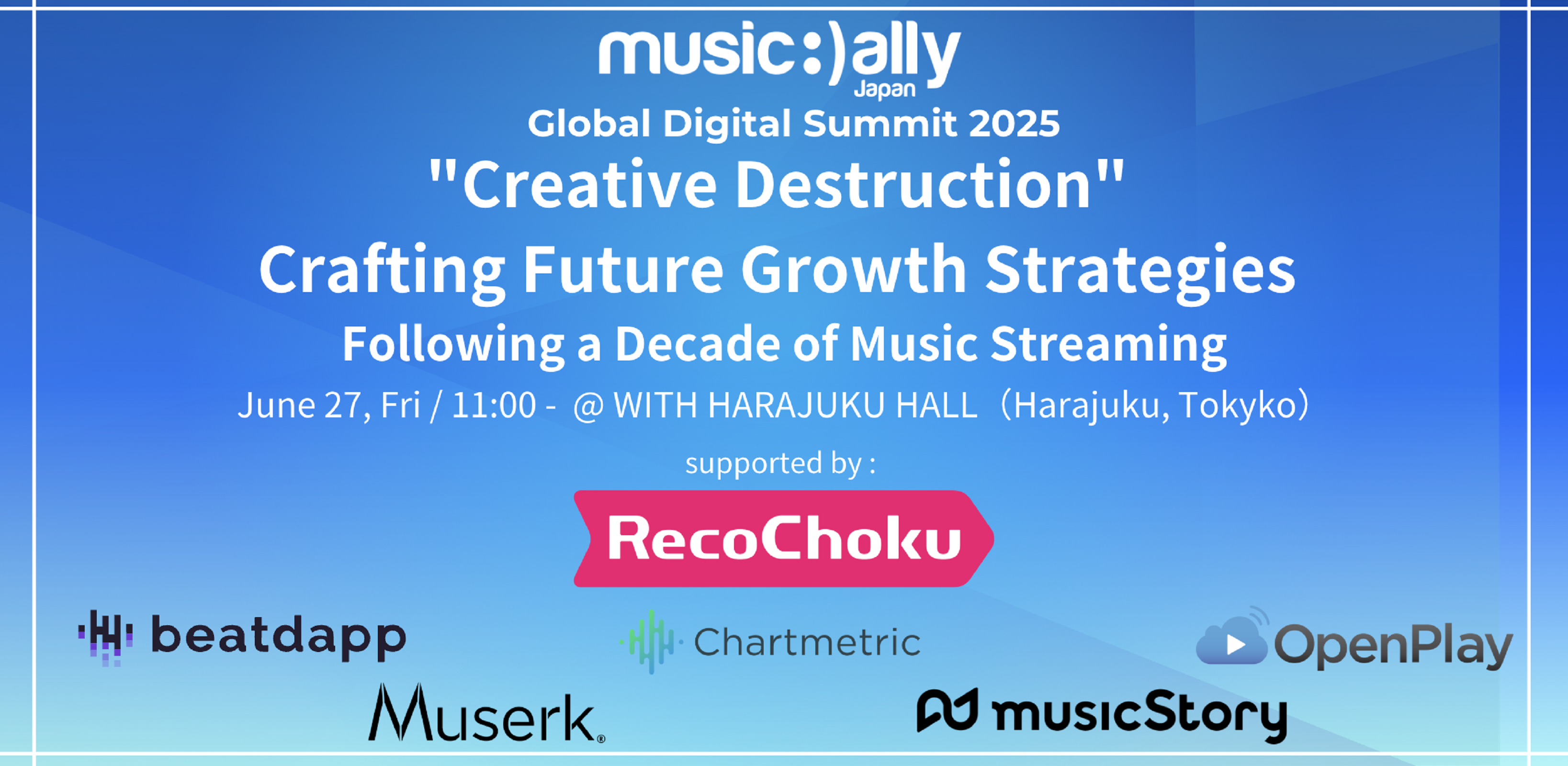 Music Ally Japan Global Digital Summit 2025: Tokyo