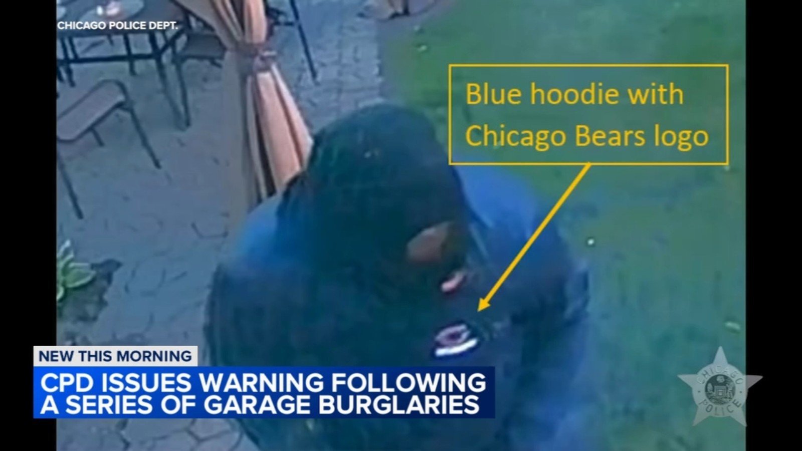 Chicago police looking for suspect in at least 7 Norwood Park garage burglaries: VIDEO