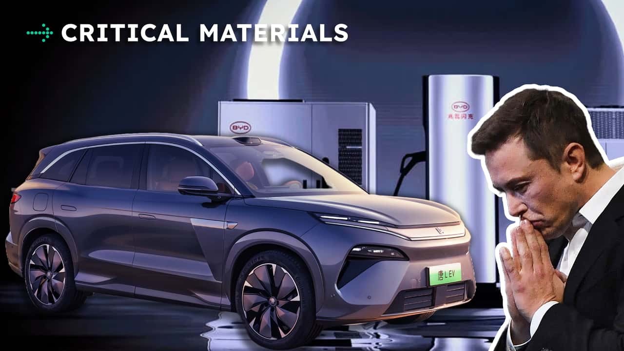 As Tesla Falters, China's BYD Pulls Ahead With 5-Minute EV Charging
