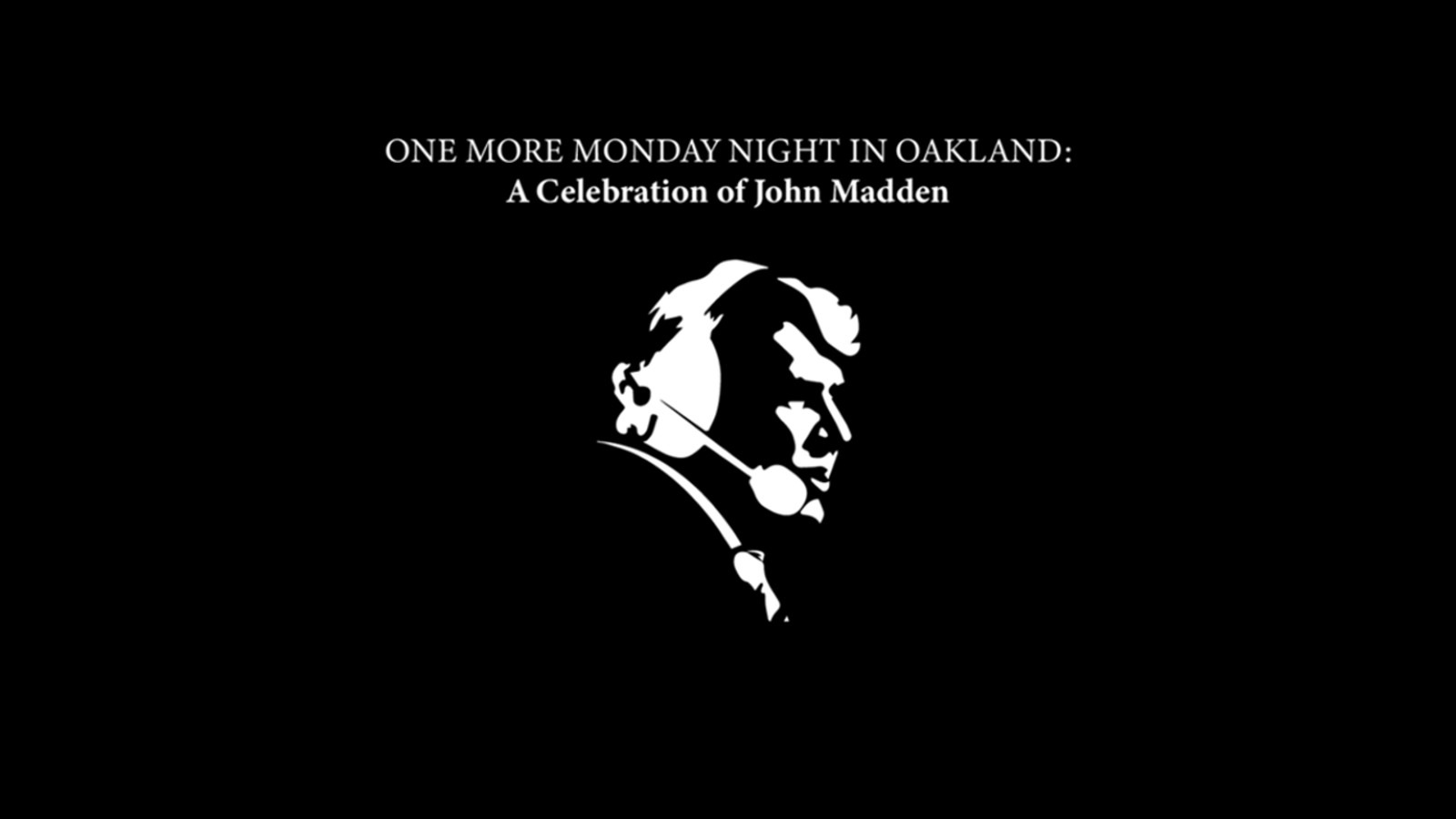 John Madden public memorial to be held at Oakland Coliseum