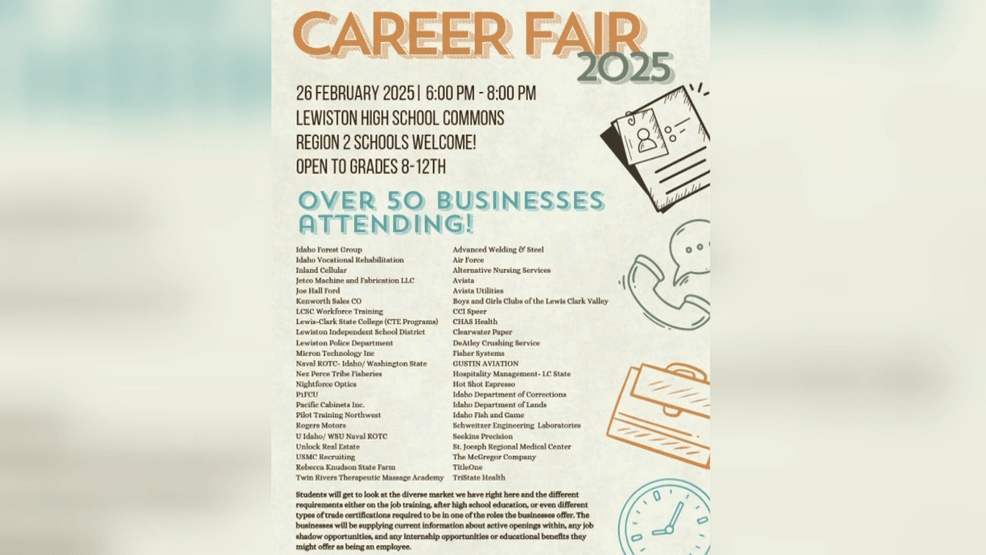 Lewiston High School to host career fair for regional students