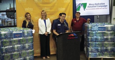 Mesa launches drive for bottled water 